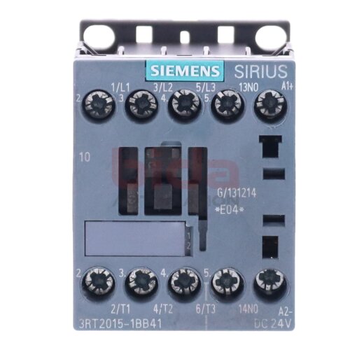 Siemens 3RT2015-1BB41 / 3RT2015-1BB41 Leistungssch&uuml;tz / Power Contactor 7A 3kW 400V 24VDC