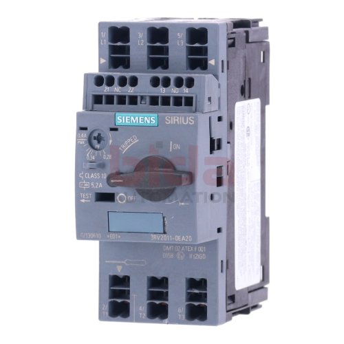 Siemens 3RV2011-0EA20 Leitungsschutzschalter / Circuit Breaker 5,2 A