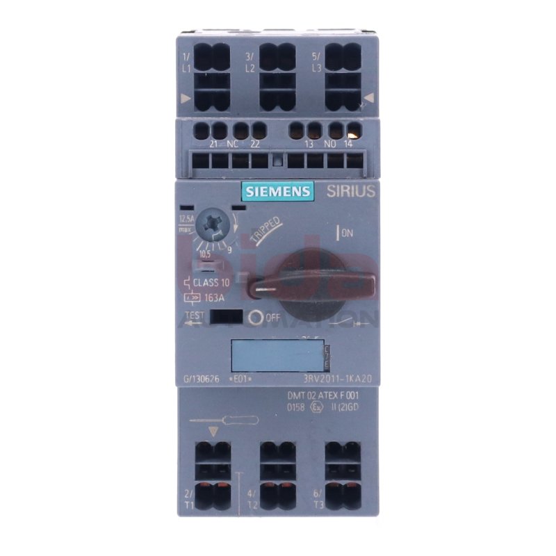 Siemens 3RV2011-1KA20 Leistungsschalter / Circuit Breaker 163A