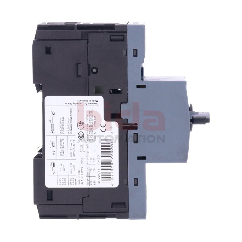 Siemens 3RV2011-1AA20 Leistungsschalter / Circuit Breaker 21A