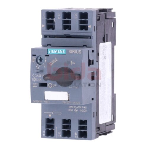 Siemens 3RV2011-1AA20 Leistungsschalter / Circuit Breaker 21A