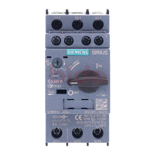 Siemens 3RV2011-1HA10  Leistungsschalter / Circuit Breaker  104A