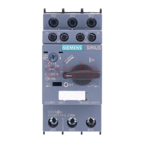 Siemens 3RV2021-0HA10 Leistungsschalter / Circuit Breaker 10A