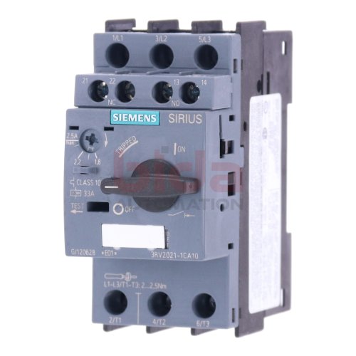 Siemens 3RV2021-1CA10  Leistungsschalter / Circuit Breaker 33A