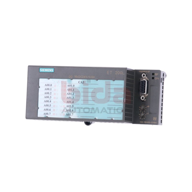 Siemens 6ES7 132-1BH00-0XB0 SIMATIC DP, Elektronikblock / electronic block 24V 0,5A