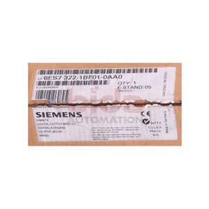 Siemens 6ES7322-1BF01-0AA0 / 6ES7 322-1BF01-0AA0...