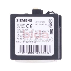 Siemens 3RH1911-1GA31 Hilfsschalterblock / Auxiliary...