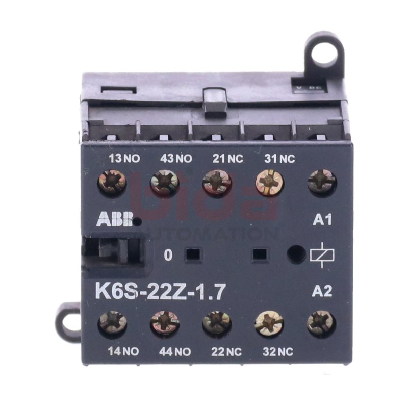ABB K6S-22Z-1.7 Minisch&uuml;tz / Mini Contector 500VAC 2A 250VDC 0,4A