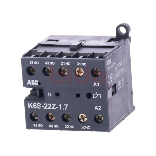 ABB K6S-22Z-1.7 Minisch&uuml;tz / Mini Contector 500VAC 2A 250VDC 0,4A