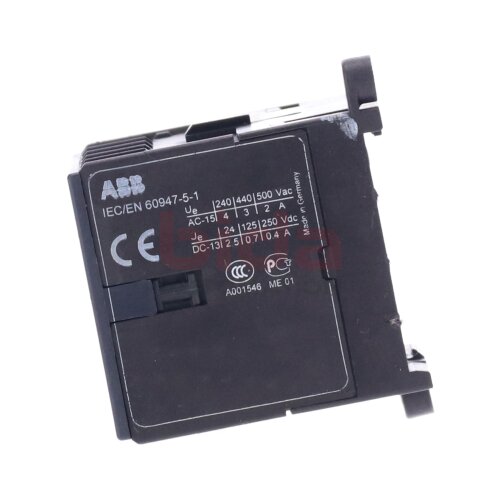 ABB K6S-22Z-1.7 Minisch&uuml;tz / Mini Contector 500VAC 2A 250VDC 0,4A