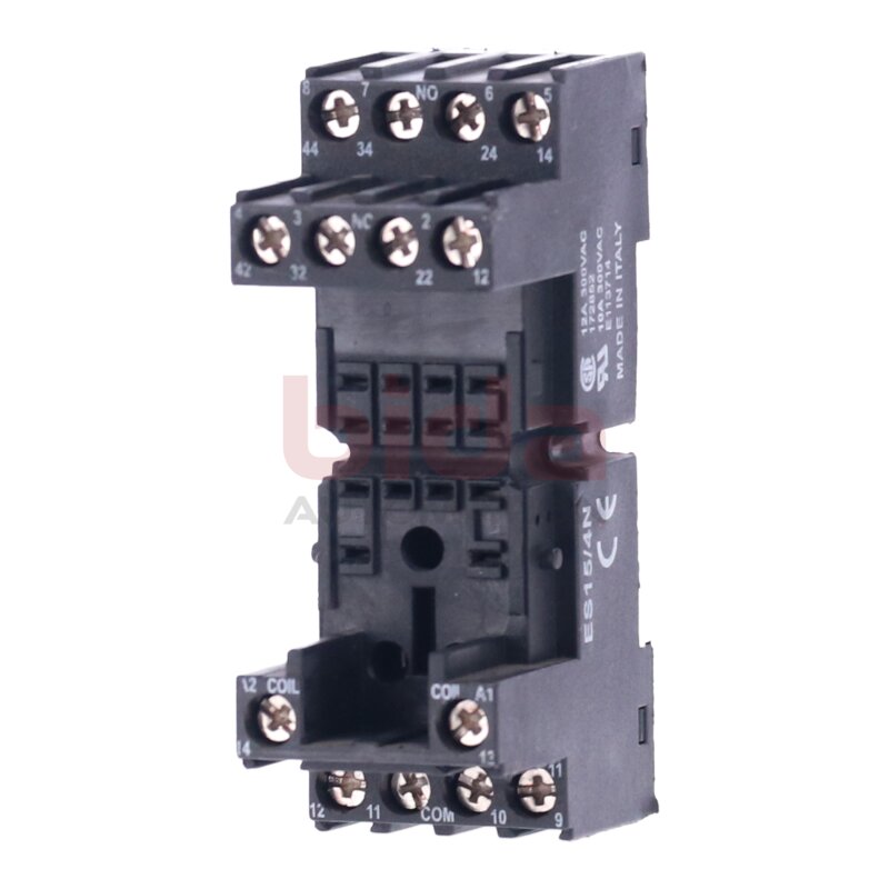 Carlo Cavazzi ES15/4N Relaisockel / relay socket 12A 300VAC