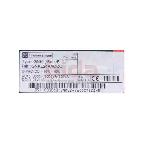 Telemecanique GNKL 24V GNKL24VACDC (048522) Sicherheitsrelais / Safety Relay 24V 2A