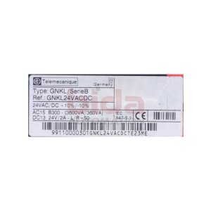 Telemecanique GNKL 24V GNKL24VACDC (048522)...