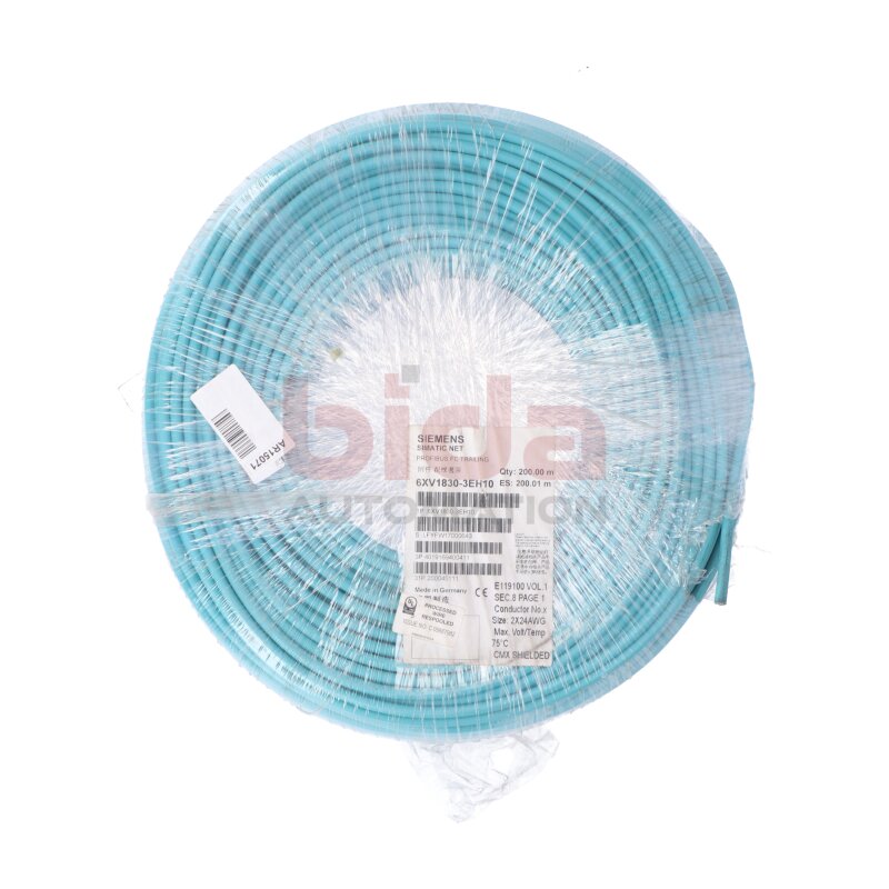 Siemens 6XV1830-3EH10 / 6XV1 830-3EH10  PROFIBUS FC Trailing Cable (200m)