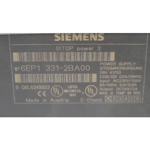 Siemens SITOP power 6EP1331-2BA00 Stromversorgung power supply