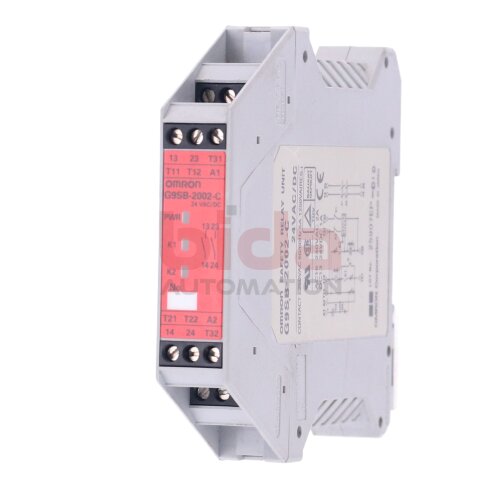 Omron G9SB-2002-C Sicherheitsrelais / Safety Relay  24VDC/DC 250VAC 5A