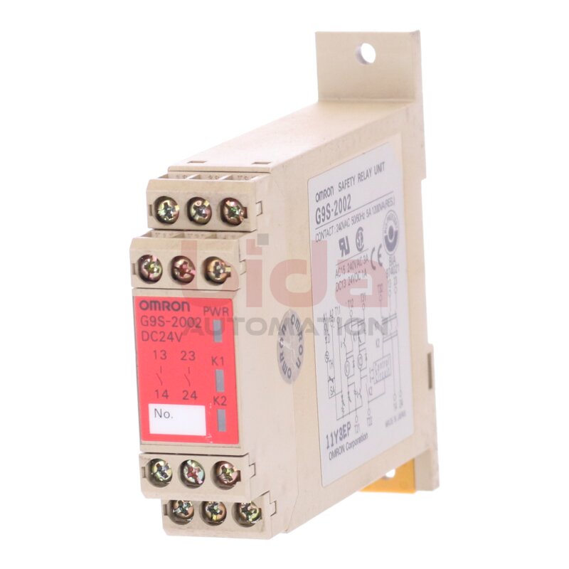 Omron G9S-2002 Sicherheitsrelais / Safety Relay  240VAC 5A