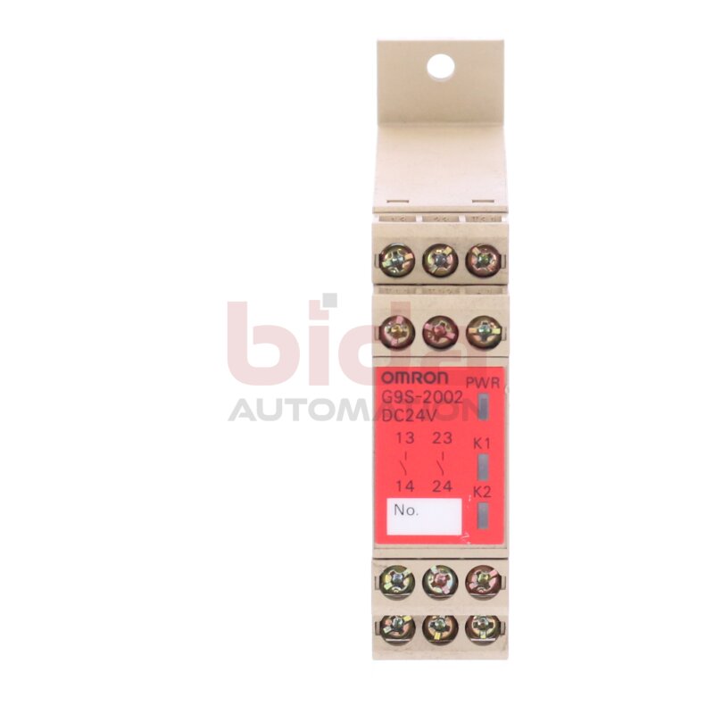 Omron G9S-2002 Sicherheitsrelais / Safety Relay  240VAC 5A