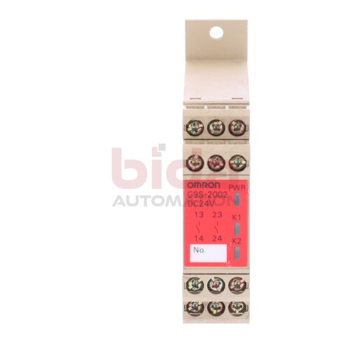 Omron G9S-2002 Sicherheitsrelais / Safety Relay  240VAC 5A