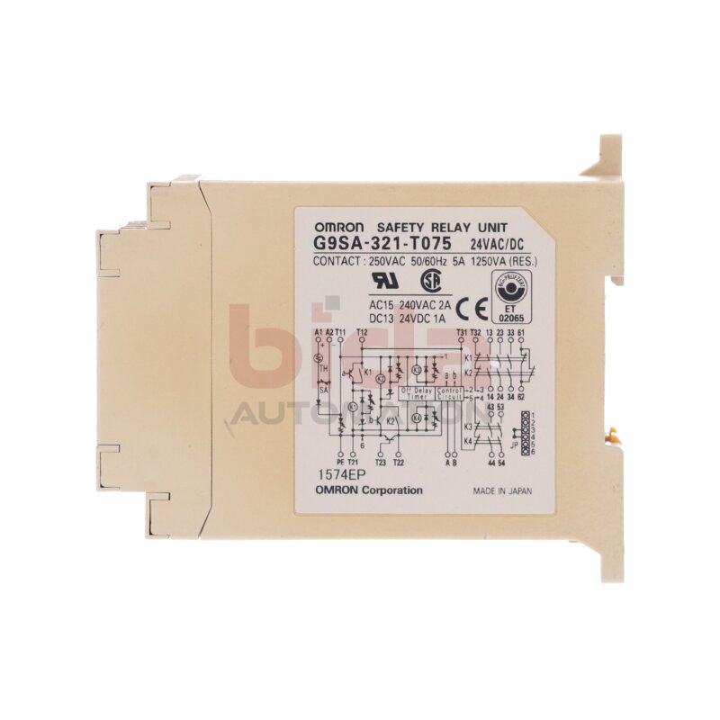 Omron G9SA-321-T075 Sicherheitsrelais / Safety Relay 250VAC 5A