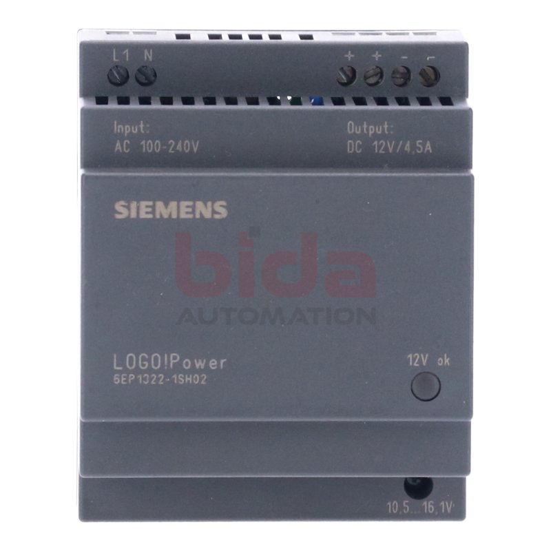 Siemens 6EP1322-1SH02 / 6EP1 322-1SH02 Stromversorgung / Power Supply AC 100-240V   DC 12V 4,5A