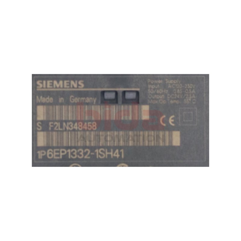 Siemens 6EP1332-1SH41 Stromversorgung / Power Supply AC 120/230V  DC24V/2,5A