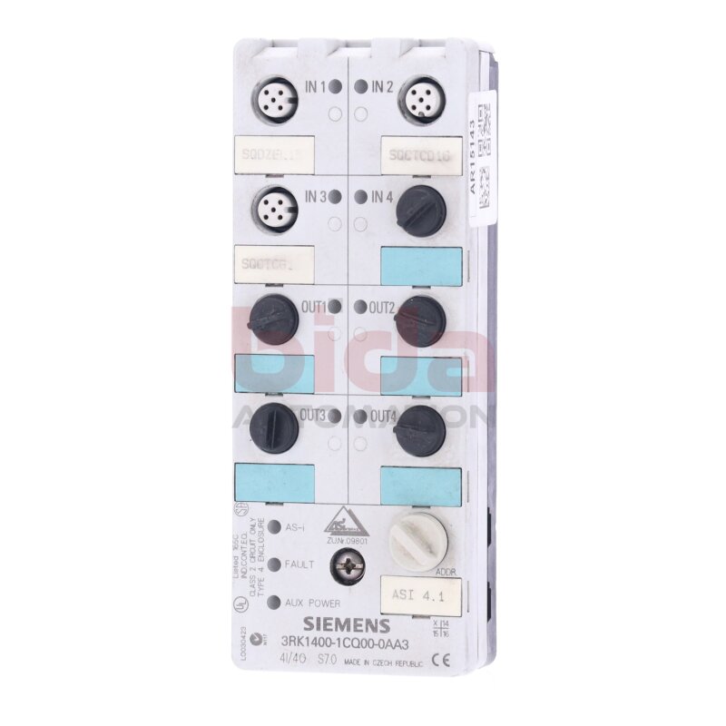 Siemens 3RK1400-1CQ00-0AA3 Kompaktmodul / Compact Module 24V 2A