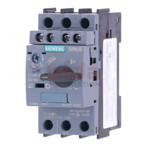 Siemens 3RV2011-1EA10 Leistungsschalter / Circuit Breaker 52A