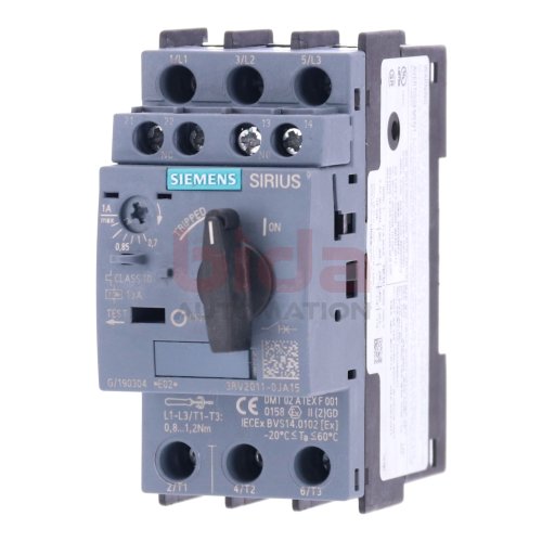 Siemens 3RV2011-0JA15 Leistungsschalter / Circuit Breaker 52A