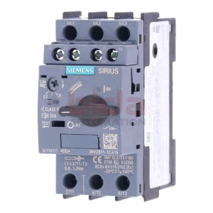 Siemens 3RV2011-1CA15 Leistungsschalter / Circuit Breaker...