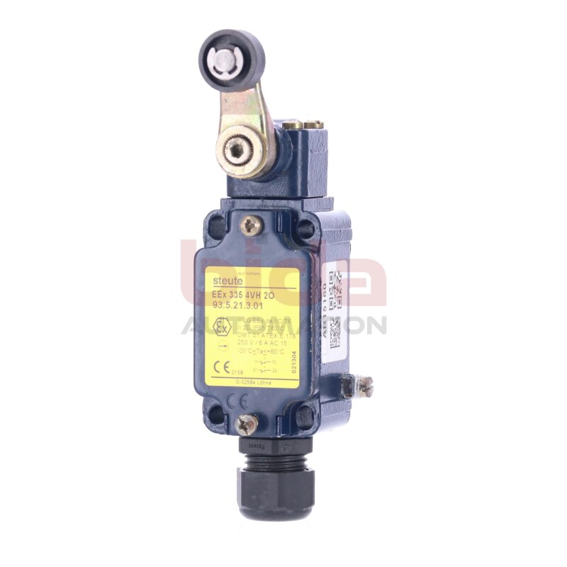 Steute EEx 335 4VH 2&Ouml; (93.5.21.301) Sicherheitsschalter / safety switch 250V 6A