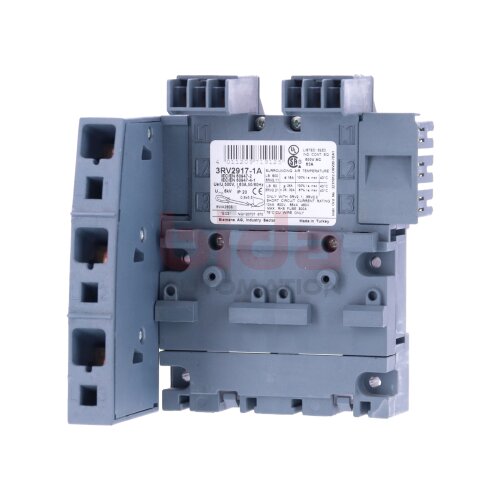 Siemens 3RV2917-1A Sammelschiene / Busbar 600VAC 63A