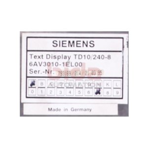 Siemens 6AV3010-1EL00 / 6AV3 010-1EL00 Schnittstellen...