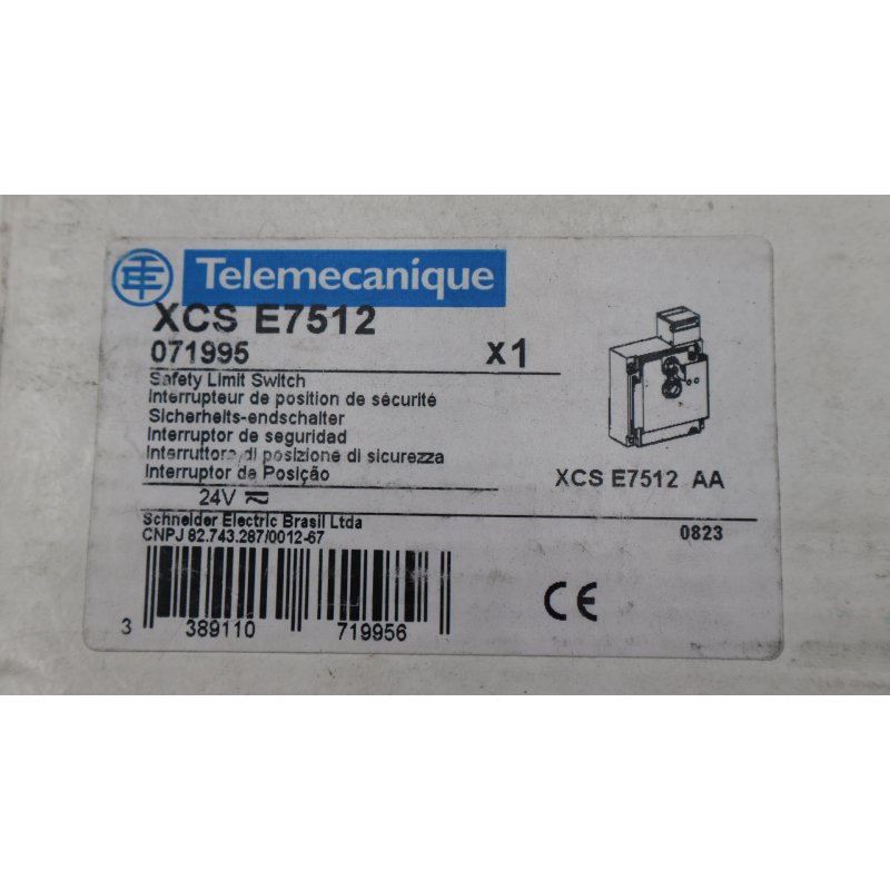 Telemecanique XCS E7512 Sicherheits-Endschalter Safety Limit Switch