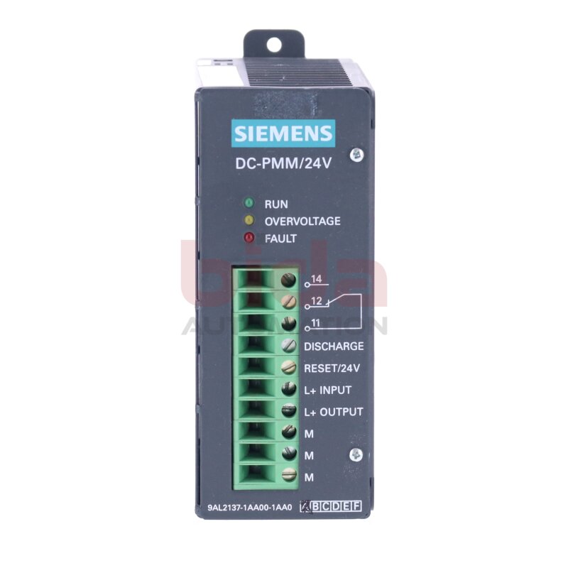 Siemens 9AL2137-1AA00-1AA0 / 9AL2 137-1AA00-1AA0 Power Management Module 24V