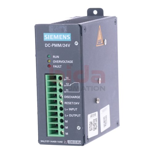 Siemens 9AL2137-1AA00-1AA0 / 9AL2 137-1AA00-1AA0 Power Management Module 24V