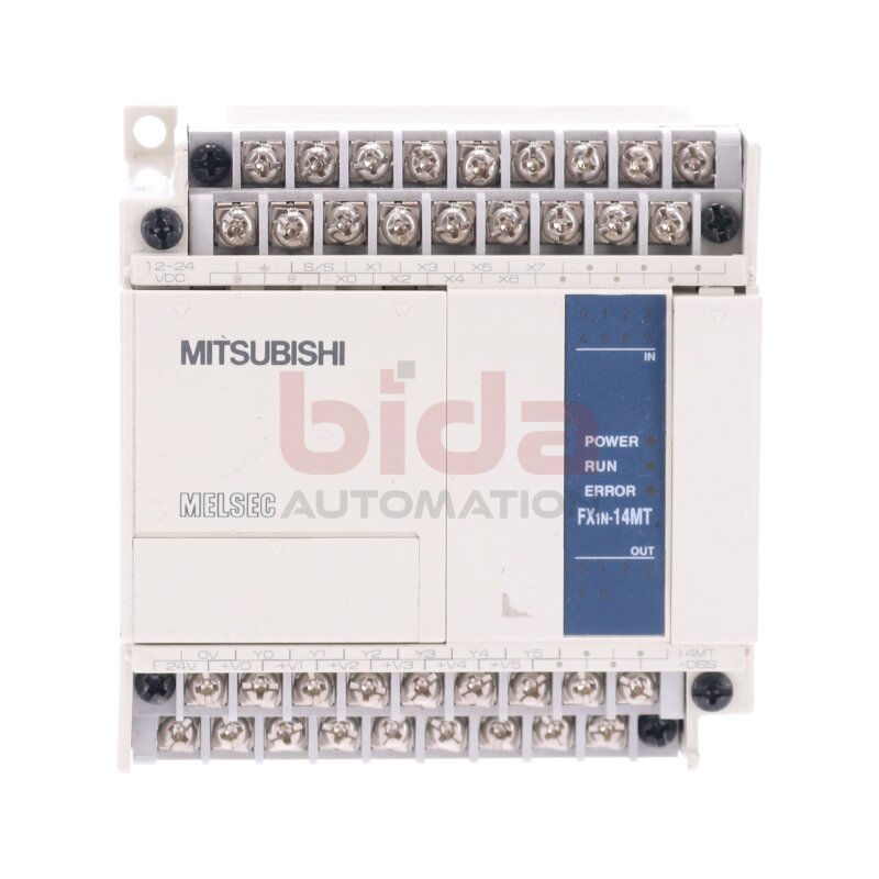 Mitsubishi FX1N-14MT-DSS Programmable  Controller 12-24VDC 13W 30VDC 0,5A