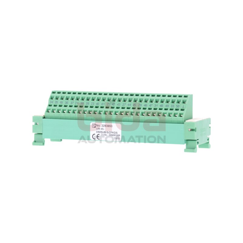 Phoenix Contact UM 45-D50SUB/S/ZFKDS (2293653) &Uuml;bergabemodul / Transfer Module