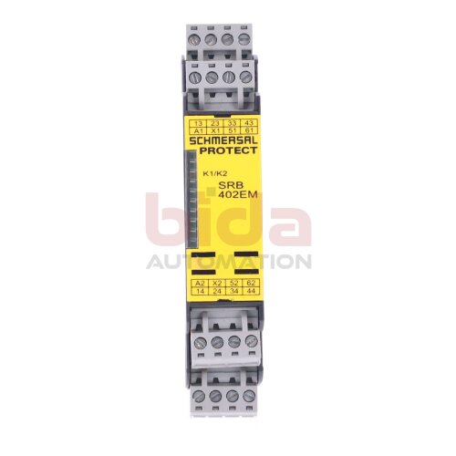 Schmersal SRB 402EM-24V Sicherheitsrelais / Safety Relay 24V 2A 50mA