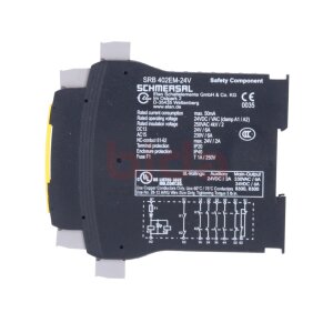 Schmersal SRB 402EM-24V Sicherheitsrelais / Safety Relay...