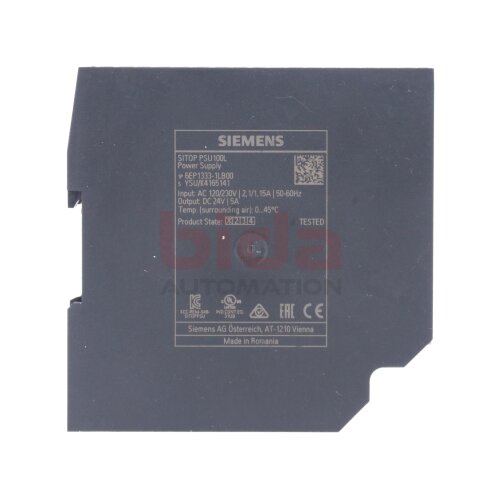 Siemens 6EP1333-1LB00 / 6EP1 333-1LB00 Stromversorgung / Power Supply 24V 5A