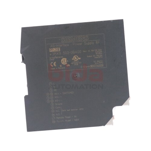 Siemens 3RX9 503-0BA00 / 3RX9503-0BA00 Netzteil / Power Supply Unit