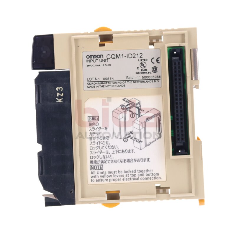 Omron CQM1-ID212 Eingangsmodul / Input Module  24VDC 6mA