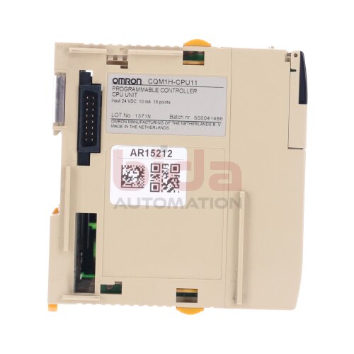 Omron CQM1H-CPU11 pogrammable controller 24VDC 10mA