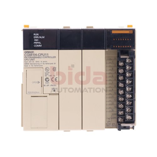 Omron CQM1H-CPU11 pogrammable controller 24VDC 10mA
