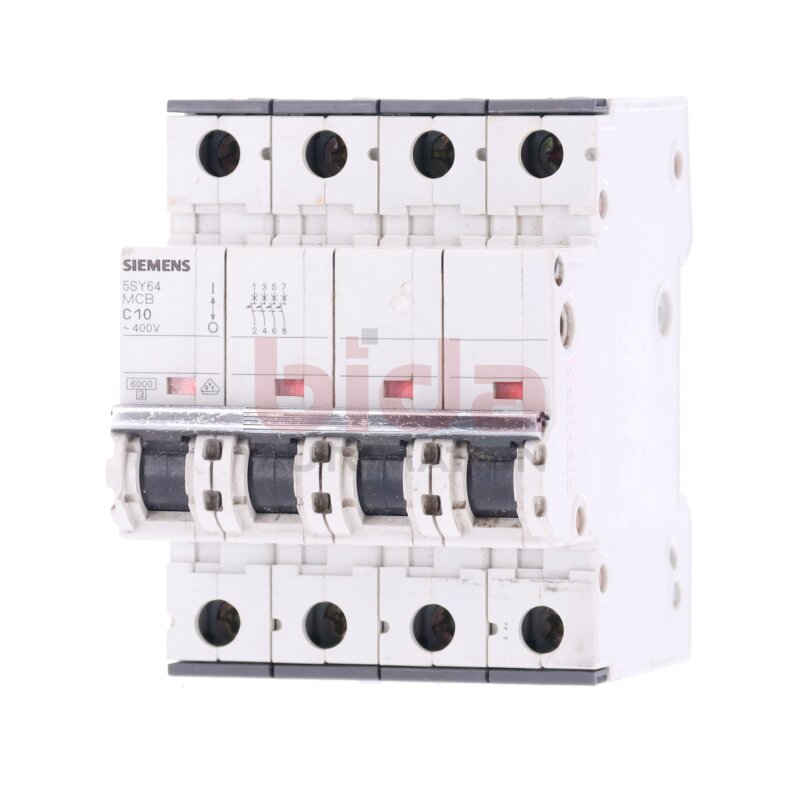 Siemens 5SY64 MCB C10 Leitungsschutzschalter / Circuit Breaker 400V
