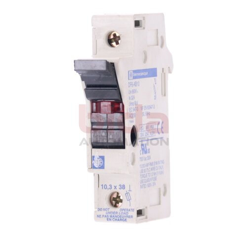 Telemecanique DF6-AB10 Sicherungshalter 7 fuse holder 700VAC 30A