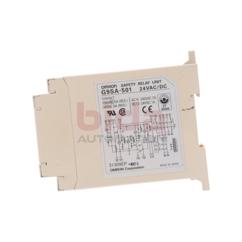 Omron G9SA-501 Sicherheitsrelais / Safety relay 24VAC