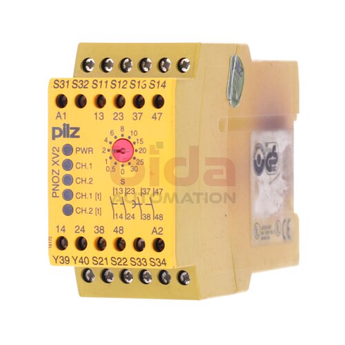 Pilz PNOZ XV2 2S 2SZ (774500) Sicherheitsrelais / Safety Relay 24VDC 4,5W