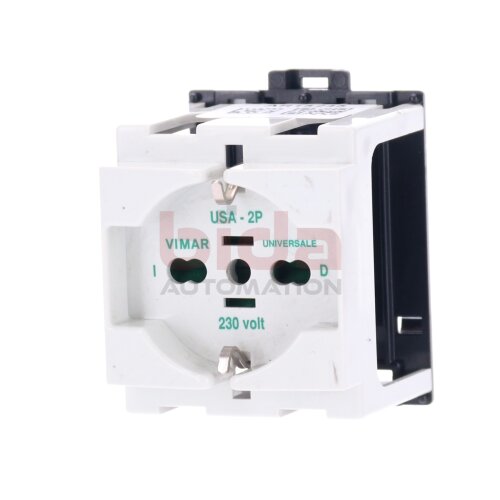 Vimar USA-2P Steckdose / Socket 230V